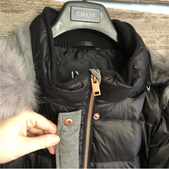 Livik Plus Size 1X Black Faux Fur Winter Coat - Picture 4 of 6